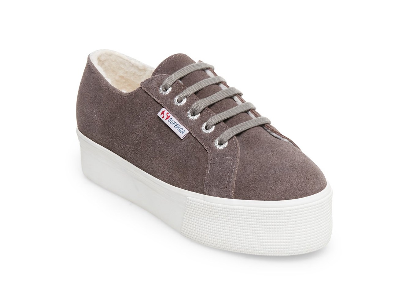 Superga Platform Womens - 2790 Suehairyfurw - Dark Grey - JPXWQ4908